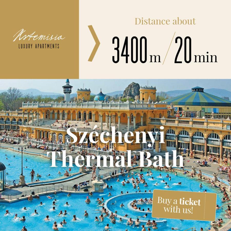 بودابست Artemisia Luxury Apartments Jardin المظهر الخارجي الصورة